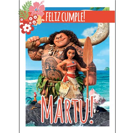 Afiche Pers. Moana